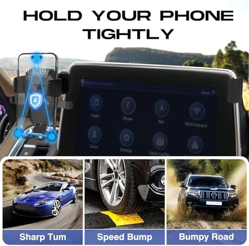 Premium Adjustable Car Phone Holder for Chevrolet Suburban 2021-2024 – Tailored 10.2-Inch Screen Mount for Optimal Hands-Free Use, Ultra-Stable Design Compatible with All Smartphones – Elevate Your Driving Safety and Convenience