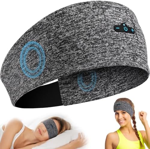 Revolutionary Bluetooth Sleep Headphones Headband for Ultimate Comfort – 14-Hour Wireless Playtime with Superior HD Stereo Sound for Side Sleepers and Active Lifestyles – Stylish Olive Design, Ideal for Yoga, Running, and Relaxation – Perfect Gift Choice for Men, Women, and Teens