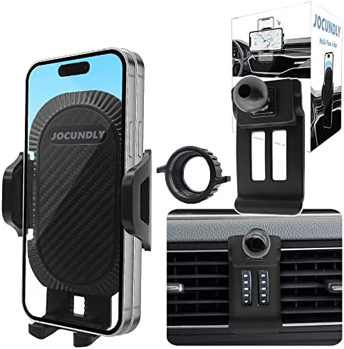 Premium Car Phone Mount for Audi Q5 & SQ5 (2010-2017) | Thick Case Compatible Air Vent Holder for Secure Navigation & Hands-Free Use | Stylish Mobile Cradle for All Smartphones | Enhanced Stability & Easy Installation | Ideal Audi Accessories