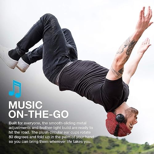 JLab Studio ANC On-Ear Wireless Headphones – Premium Bluetooth 5 Technology with 34+ Hours Playtime, 28+ Hours Active Noise Cancellation, Customizable EQ3 Sound Profiles, Luxurious Faux Leather & Cloud Foam for Ultimate Comfort – Perfect for Commuters and Home Relaxation