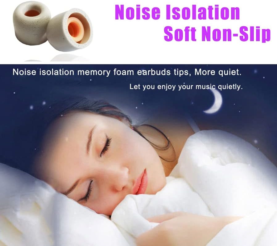 Premium Memory Foam Eartips for Sony WF-1000 Series – Superior Comfort & Noise Isolation Replacement Tips for WF-1000 XM4, XM5, XM3, SP900, XB700, WI-1000 X – 3 Pairs in Classic Black for Enhanced Audio Experience and Compatibility