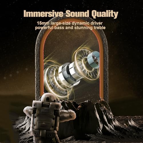 Revolutionize Your Listening Experience with Advanced Bone Conduction Open Ear Earbuds – Bluetooth 5.4 Wireless Headphones Engineered for Outdoor Adventures – Sweat-Resistant and Ergonomically Designed for All-Day Comfort – Stay Aware with Superior Sound Quality While Jogging, Commuting, or Working – Ideal for Active Lifestyles and Safety-First Audio Enjoyment.