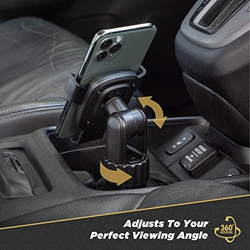 Scosche HDVM 3-in-1 Universal Cell Phone Mount: Versatile Suction Cup Holder for Windshield, Dashboard, and Vent – Compatible with i Phone 16/15/14/13/12 & Smartphones Up to 3.5 Inches – Enhanced Stability for Safe Hands-Free Use