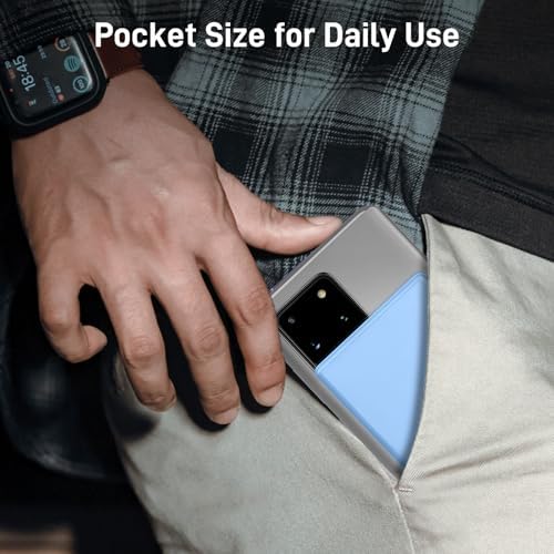 Auskang Slim Power Bank – 5000 m Ah USB-C Portable Charger with Built-in Cable, Airplane Safe Thin Battery Pack for i Phone 16, 15, Samsung, Google Pixel & Android Devices – Ultimate Travel Power Solution for Fast Charging and Enhanced Compatibility