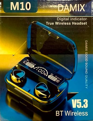 Revolutionize Your Listening Experience with Premium Bluetooth Noise Cancelling Earbuds – Ergonomically Designed for All-Day Comfort, AI-Powered Microphone for Crystal-Clear Hands-Free Calls, Effortless Connectivity, Extended Playback Life, and Sleek Black/Blue Aesthetic