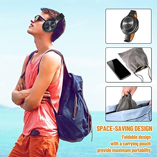 Discover Unmatched Audio with Rose Gold Bluetooth Headphones – 68-Hour Playtime, Customizable EQ for Deep Bass, and Over-Ear Comfort – Perfect for Travel, Office, and Home Use! Immerse yourself in superior sound quality featuring three distinct EQ modes: Bass Boost for those deep beats, Balanced for an all-around experience, and Treble for crisp highs. Enjoy wireless freedom with advanced Bluetooth technology, ensuring seamless connectivity for music, calls, and gaming. Designed for ultimate portability, these foldable headphones come with plush ear cushions, providing comfort for hours of listening pleasure. Built with durable materials for longevity, they’re easy to maintain and stylish enough for any setting. Elevate your audio journey today with these premium headphones that prioritize performance and elegance! Ideal for audiophiles and casual listeners alike, these headphones are your go-to choice for an exceptional listening experience.