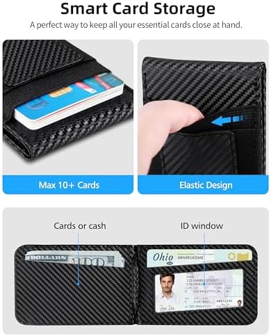 Magsafe Wallet Stand for iPhone 16/15/14/13/12 Series, Adjustable Stand with ID Window, 4 Card Slots, 10 Card Holder, Vegan Leather RFID Blocking Wallet, Red – Enhanced Compatibility and Speed