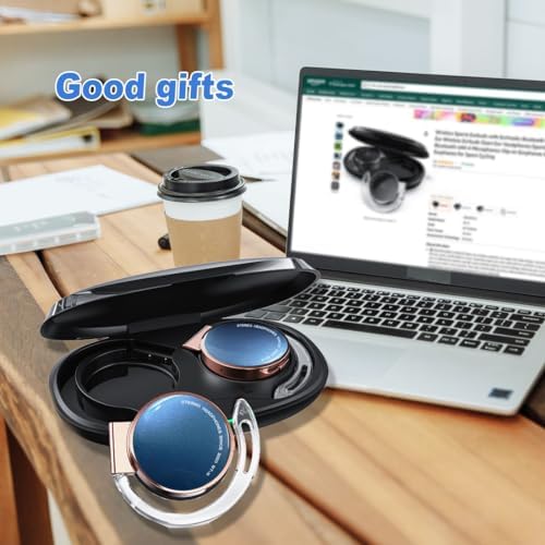 Transform Your Workout with Open Ear Wireless Bluetooth 5.3 Headphones – Ultimate Comfort, Secure Fit, and All-Day Battery Life for Cyclists and Fitness Buffs Seeking Unmatched Sound and Surrounding Awareness