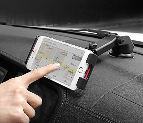 Premium DEMCERT Dashboard Car Phone Holder for Samsung Galaxy Z Fold Series – Ultra-Stable Gel Pad Mount with 360° Swivel & One-Touch Release for Effortless Access – Compatible with Galaxy Z Fold 3, 4, 5, and 6 – Elevate Your Driving Experience with Enhanced Stability and Safety
