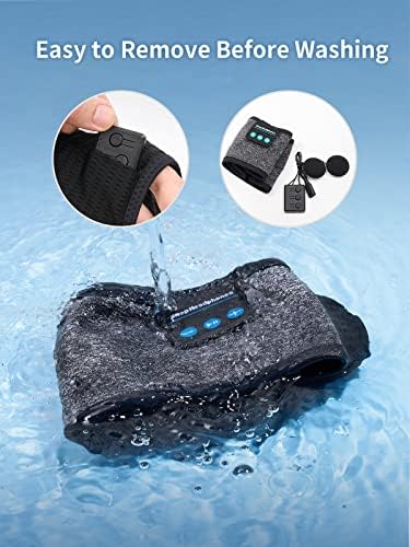 Adjustable Wireless Sports Headband with Integrated Speakers – Optimal Comfort for Active Lifestyles, Yoga, and Rest – Long-Lasting Battery Life & Broad Device Compatibility for Ultimate Freedom