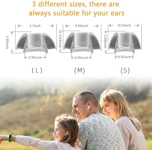 Enhance Your Air Pods Pro Sound with Premium Hybrid Memory Foam & Silicone Ear Tips – Ultimate Comfort, Superior Noise Isolation, and Secure Anti-Slip Fit in Medium Size (Grey) – Perfectly Compatible with Charging Case for Effortless Listening