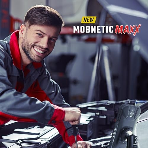 Mob Armor Mob Netic Maxx – Premium USA-Made Magnetic Phone Holder for Cars, Versatile 360° Rotation & 90° Tilt, Durable Aluminum Design, Perfect for i Phone & Android Devices – Enhance Your Driving Safety and Convenience