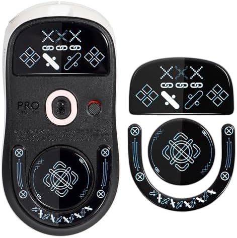 Transform Your Gameplay with immoenuc Glass Mouse Skates for Logitech G502 X Plus & Lightspeed – Ultra-Smooth, Durable Feet Pads for Enhanced Speed and Precision in Gaming Performance!