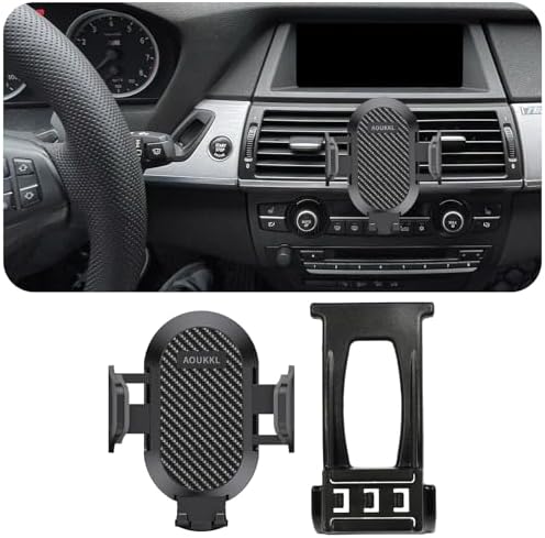 BMW-Compatible 12.3-Inch Car Phone Holder for X7 (2019-2022), X5 (2019-2023), and X6 (2020-2023) – Thick Case Friendly Cell Phone Mount for 4.7-7 Inch Devices – Ultimate Stability and Easy Access for Navigation and Hands-Free Use