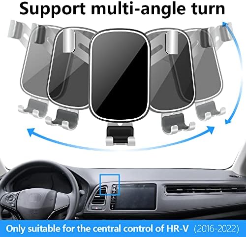 Honda HR-V 2023-2025 Premium Car Phone Holder – Secure Smartphone Mount with 360° Rotation, Quick-Release, and Charging Capability – Essential Auto Interior Accessory for Hands-Free Navigation and Entertainment