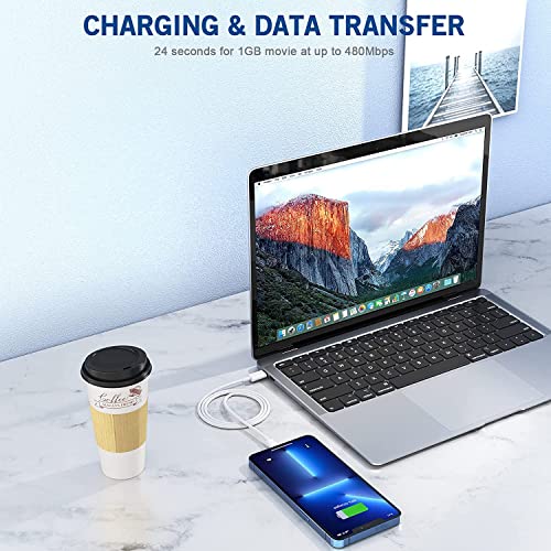 Ultra-Compact 20 W PD USB C Fast Charging Duo: Dual Wall Charger Set with High-Speed Cables for i Phone 16/15 & i Pad Compatibility – Streamlined Portability, Enhanced Safety Features, and Rapid Power Delivery for Everyday Use