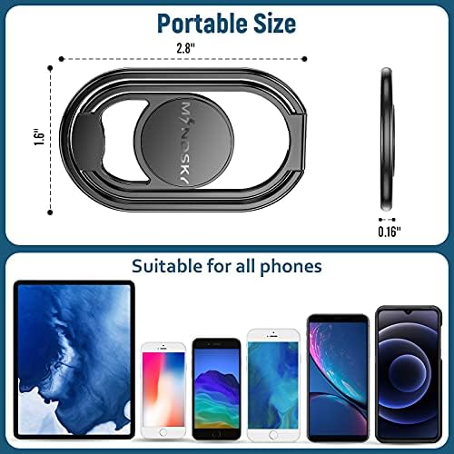 360° Rotating Phone Ring Holder with Magnetic Car Mount – Ultimate Finger Grip Stand for Smartphones and Tablets – Enhanced Stability with Durable Zinc Alloy – Versatile 2-in-1 Design for Desk and On-the-Go Use – Perfect for i Phone, i Pad, and More – Effortless Attachment and Removal – Ideal for Travel, Gaming, and Everyday Safety – High-Quality 3 M Adhesive for Secure Fit – Responsive Customer Support for Hassle-Free Experience – Compatible with Various Car Models and Surfaces – Enjoy Unmatched Convenience and Style with this Premium Phone Accessory