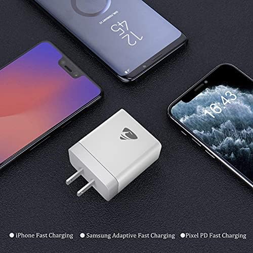 40 W 4-Port USB Wall Charger Duo – High-Speed Quick Charge 3.0 Adapter for i Phone 16/15/14/13/12/11 Pro Max, Samsung & Android Devices – Compact Power Block for Home, Office, and Travel Needs