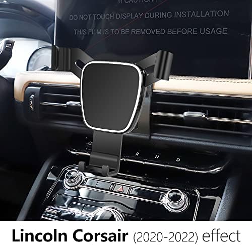 Custom-Fit Car Phone Holder for Lincoln Corsair 2020-2025: Secure Mount for Hands-Free Navigation & Enhanced Driving Safety – Sleek SUV Accessory with 360° Rotation and Easy Installation
