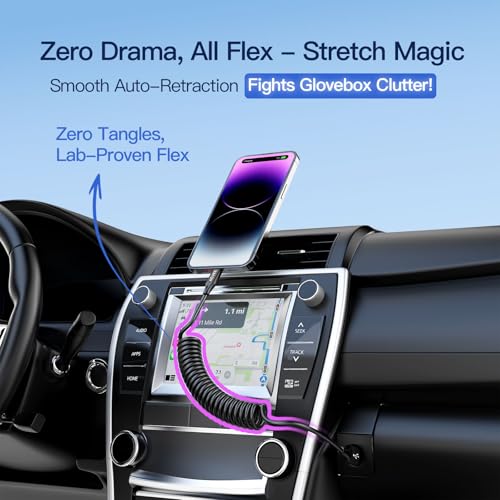 AGVEE 2 Pack 3 ft Coiled USB-C to Lightning Charging Cable – MFi Certified 30 W PD Fast Charging Cord for i Phone, i Pad, and i Pod with Tangle-Free Design in Sleek Dark Gray – Perfect for Car Use and Enhanced Device Performance