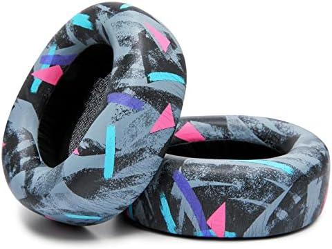 Upgrade Your Sound: WC Premium Replacement Earpads for Steelseries Arctis Nova Pro Wireless by Wicked Cushions | Enhanced Comfort with Thick, Soft Leather & Superior Durability | Red Camo Design for Distinctive Style & Optimal Sound Isolation