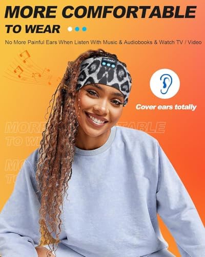 Bluetooth Sleep Headphones with Integrated Sleep Mask – Ultimate Wireless Earbuds for Peaceful Nights and Active Days | Perfect for Travel, Meditation, and Workouts – Superior Comfort and Sound Quality for Insomnia Relief and Focused Relaxation