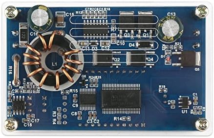 DROK Ultra-Adjustable DC Buck Converter – Precision Power Supply with 1.2 V-32 V Output and 12 A Capacity, Ideal for Solar Energy Systems, RV Applications, and Golf Cart Energy Management – LCD Display for Real-Time Voltage Monitoring and Dual Mode Operation