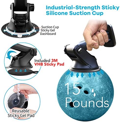 Transform Your Drive with the APPS2 3-in-1 Magnetic Car Phone Mount: Versatile Dashboard, Windshield, and Air Vent Holder for All Smartphones – Unmatched Stability with 6 Powerful Magnets and Easy Installation for Enhanced Safety and Convenience on the Road