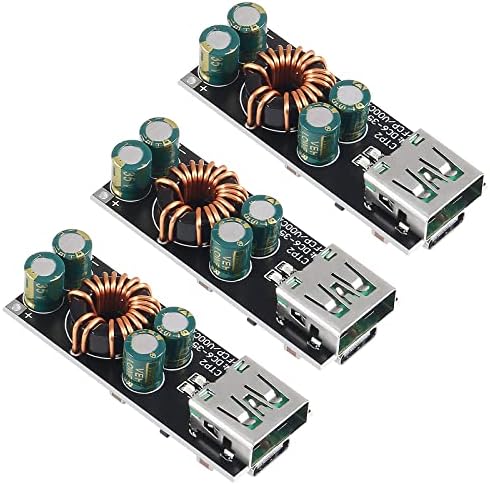 Revolutionary 60 W DC to USB Type-C Fast Charge Adapter Set – Ultimate Power Module with QC4.0 & QC3.0 for 12 V & 24 V Devices, Unmatched Compatibility for Mobile Phones and Gadgets, Compact Design for Effortless Portability and High-Efficiency Charging