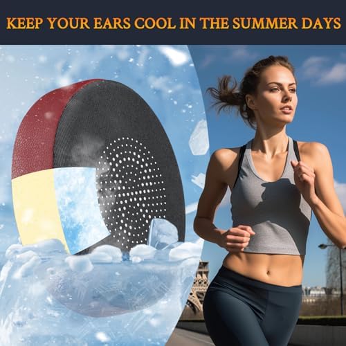 Revolutionary SOULWIT Cooling Gel Earpads for Jabra Evolve2 65 & 40 – Experience Ultimate Comfort with Breathable Ice Silk Fabric – Superior Replacement Ear Cushions for On-Ear Wireless Headsets – Perfect for Long Hours of Use in Sleek Black – Elevate Your Listening Experience with Enhanced Performance and Style