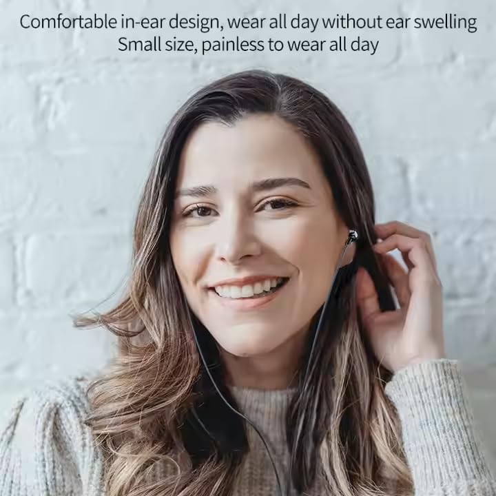 TRON TR54 Lightning Earbuds – High-Fidelity Audio with Ergonomic Comfort, Hands-Free Mic & Chic Leather Case for Effortless Everyday Use