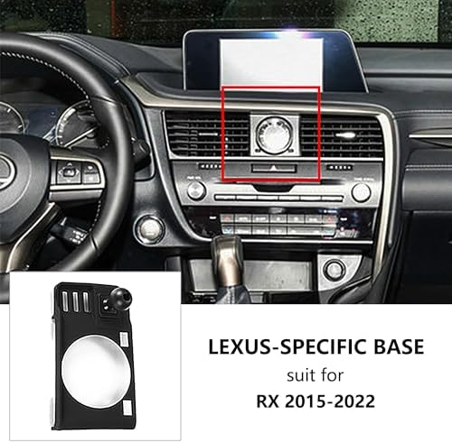 Lexus RX (2015-2022) UDIWOK RX Car Mount – Premium Hands-Free Mobile Phone Holder for Seamless Driving Experience and Enhanced Compatibility