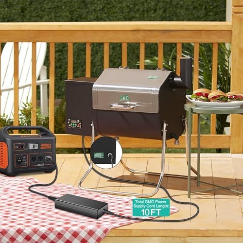 Ultra-Reliable 12 V Cigarette Lighter Plug AC/DC Adapter for Green Mountain Grills Davy Crockett – 150 W Power Converter with Fast Charging & Robust Compatibility – Perfect Outdoor Cooking Power Supply for Camping & Tailgating Enthusiasts