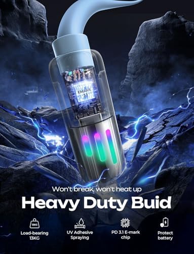 LISEN 240 W 4-in-1 USB C to Lightning Charging Cable – 10 FT Heavy-Duty Multi-Device Charger with LED Indicator for i Phone 16/15/14 Pro, Mac Book, i Pad, Samsung S25 & Nintendo Switch – Ultimate Flexibility and Fast Power Delivery