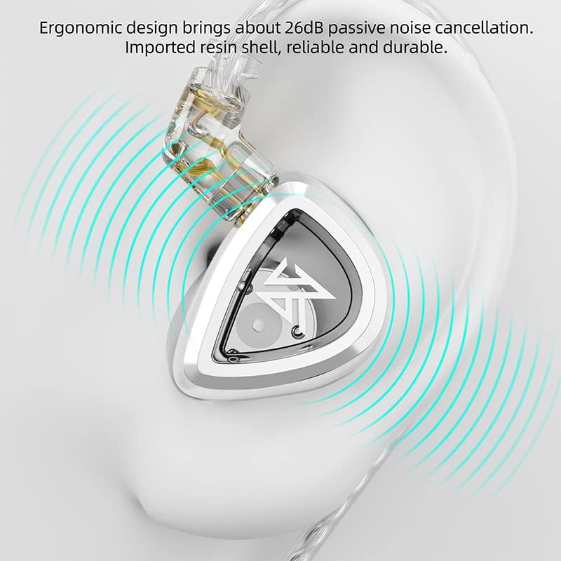 Discover the KZ EDA Dynamic Driver Earbuds – Premium Hi-Fi Wired IEM Headphones with Customizable Removable Cord for Exceptional Audio Experience and Unmatched Comfort, Ideal for On-the-Go Music Enthusiasts and Audiophiles.