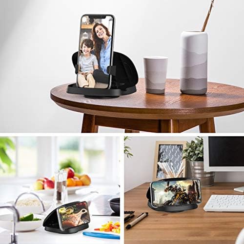 Revolutionary 360° Rotating Car Phone Holder for Ultimate Hands-Free Navigation – Versatile Dashboard Mount Compatible with i Phone, Samsung Galaxy & Android Devices – Sleek Design for Vertical & Horizontal Viewing – Enhanced Stability & Universal Fit for All Smartphone Sizes