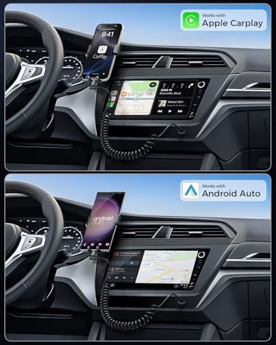 Premium SUNGUY Coiled USB C Cable 5 FT [2 Pack] – 90-Degree Right Angle Design for Optimal Charging in Cars & Home, Fast Charging Compatibility with i Phone 16/15 Pro/Pro Max/Plus, Samsung Galaxy S24/S23/S22 – Tangle-Free, Durable, and Efficient USB Type C Solution for Android Auto & Car Play