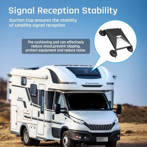 Ultimate Starlink Mini Mount: Universal Silicone Suction Cup Holder for Reliable Satellite Connectivity on Car Windshields & Glass Roofs – Lightweight, Durable Design for Effortless Installation and Secure Grip on the Go