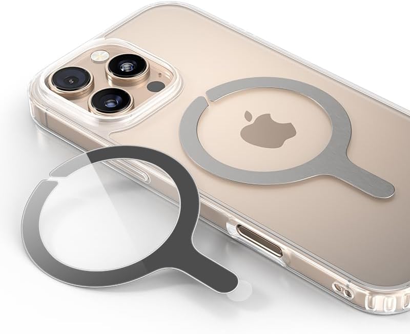 Ultra-Thin Mag Safe Metal Plate Kit – 2-Pack Versatile Magnetic Adapter for Seamless Phone Case Integration, Wireless Charging, and Secure Mounting – Stylish Multicolor Finish for Enhanced Connectivity and Fast Charging Experience