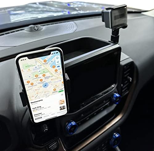 Versatile Dash Phone Holder for Ford Bronco Sport – Secure Multi-Function Mount for Smartphones & Cameras with Integrated Storage Tray – Perfect for 2 & 4 Door Models – Effortless Installation & Enhanced Compatibility for Adventurous Drivers