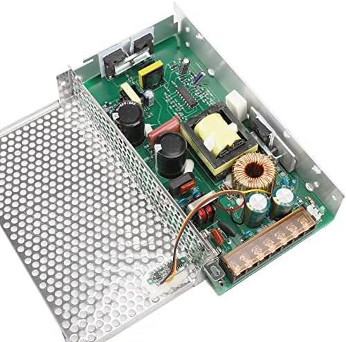 DROK 24 V Adjustable Power Supply – High-Efficiency AC to DC Converter for Reliable Power Delivery, 20 A 480 W Regulated Adapter Perfect for Computer Labs and Versatile Electronic Applications, Adjustable 5 V to 24 V Voltage Transformer for Enhanced Performance and Compatibility