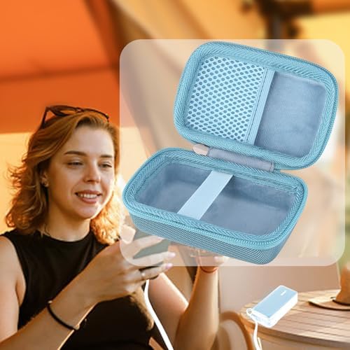 Khanka Durable Hard Case for Anker 3-in-1 USB C Power Bank, 10,000 m Ah Charger Block – Stylish Purple Protection for Portable Charging On-the-Go, Lightweight and Shockproof Accessory for Maximum Durability and Enhanced Safety