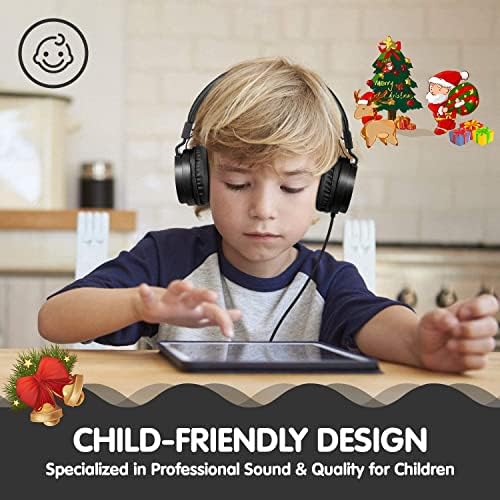 Premium ONTA Kids Headphones – Comfortable Noise-Canceling On-Ear Headset for Young Learners | Durable Wired Earphones Designed for School, Travel, and Home | Perfect Fit for i Pads, Smartphones, and Laptops | Unmatched Sound Quality for Ages 3+