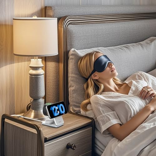 Ultimate 3-in-1 Magnetic Wireless Charging Station: Fast Travel Charger for i Phone 16, 15, 14 – Apple Watch Ultra/SE/9/8 – Air Pods Pro 4/3 – Compact Foldable Design with 18 W Adapter for Efficient Multi-Device Charging (White) – Enhanced Durability & Quick Charge Technology