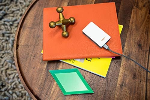 Ventev Powercell 6000 Ultra-Compact Portable Power Bank | Dual USB Charging with Rapid Charge Technology | 6000 m Ah Battery for Smartphones, Tablets, and Headsets | Lightweight, Durable, and Travel-Ready Power Solution