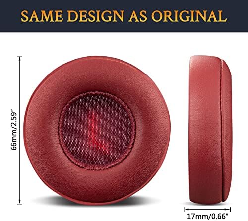 Transform Your JBL E35, E45, E45 BT, & Duet BT Headphones with SOULWIT Premium Replacement Ear Pads – Soft Protein Leather Cushions for Enhanced Comfort & Noise Isolation Foam for Immersive Sound Experience (Grey) – Effortless Installation & Stylish Design