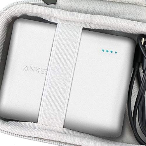 Premium Khanka Hard Travel Case for Anker Power Core 13000 & 10400 – Ultimate Protection for Portable Power Banks with Lightweight Design, Secure Zipper, and Organized Storage Solutions – Ideal for Travel and Daily Use