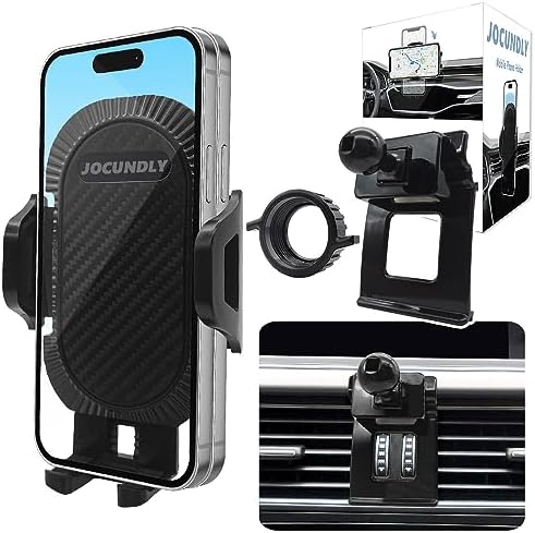 Audi A4/A5/S4/S5/RS4/RS5/Allroad Phone Holder Mount (2017-2024) – Thick Case Friendly Air Vent Cradle for Optimal Navigation and Hands-Free Calling – Durable & Stylish Mobile Device Accessory for All Smartphones