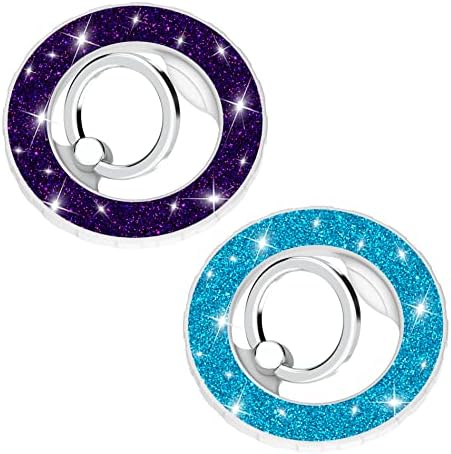 Magnetic Phone Ring Holder Stand – Adjustable Finger Grip with Enhanced Stability and Style for i Phone 12-15 Series – Collapsible Kickstand with Superior 80% Magnetic Strength, Sleek Blue Design for Wireless Charging Compatibility – Ultimate Protection and Versatile Angle Adjustment for Seamless Use