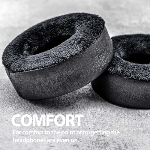 Upgrade Your Jabra REVO Headphones with TRANSTEK Premium Memory Foam Earpads – Luxurious Hybrid Velour for Ultimate Comfort, Effortless Installation, and Exceptional Sound Isolation for Audiophiles and Casual Listeners